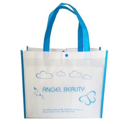 China Wholesale Cheap Eco-friendly Promotional Non Woven Folding Tote Non Woven Bag Shopping Bag for sale