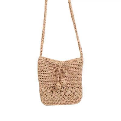 China Hot Selling Luxury Handled Tote Cross - Body Straw Purse Handbags With Good Quality for sale