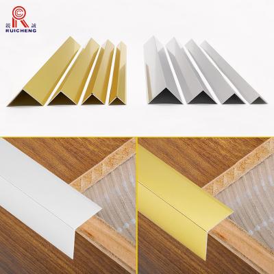 China Guard Trim Industrial Extruded Aluminum L Shape Corners Decorations Metal Wall Profile for sale