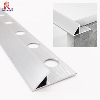 China Wholesale Modern Joint Interior Gold Profile Flexible Aluminum Corner Wall Trim for sale