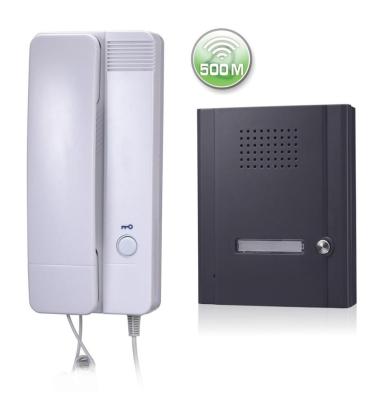 China Quhwa Wireless Multi Video Intercom Apartment Long Range Two Way Intercom Doorbell for sale