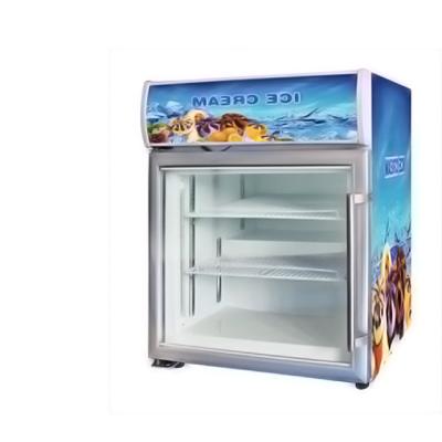 China energy & Extracting 65L Triple Automatic Glass Doors Defrost Small Commercial Rear Beer Display Mini Bar Fridge for sale