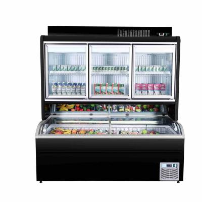 China Hot Selling Good Quality Single-temperature Commercial Ice Cream Display Freezer Refrigerator for sale