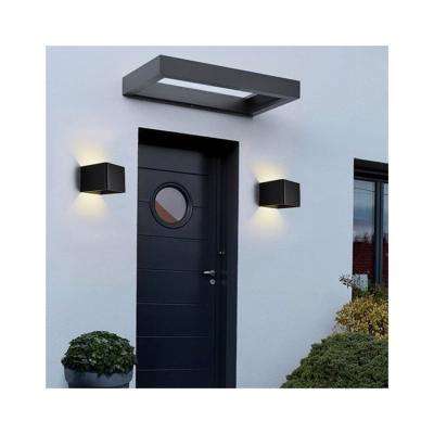 China Outdoor Modern Decorative Security Indoor Lamp Die Casting Adjust Beam Two Sides Led Yard Garden Wall Aluminum Lighting Lights for sale