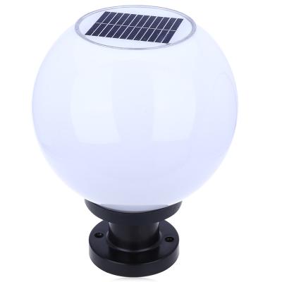 China Modern High Quality Modern Solar Top Wireless Landscape Yard Gate Post Installation Garden Pillar Waterproof Led Easy Light Solar Lamp Top for sale