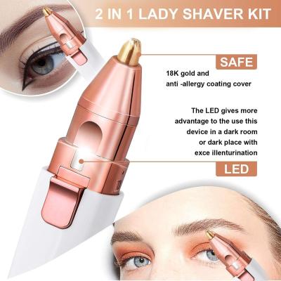 China Mini Car Facial Hair Trimmer Eyebrow Trimmer For Beauty for sale