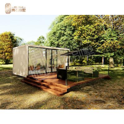 China Prefab Portable Parking Lot Container House With Separate Rooms for sale