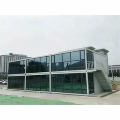 China Eco-friendly made in china quick and easy to assemble modern and luxury prefab light steel container house for sale