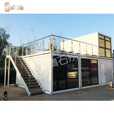 China Modern Full Equipped Prefab Home Modular Home To A Modern Luxury Movable Prefab Container Home for sale