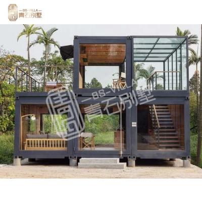 China Modern Well Designed Prefab Container Customized Building Portable Container Mobile Cafe House for sale