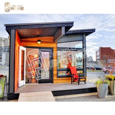 China Modern luxury mobile cafe kiosk mobile food bar restaurant shipping container Europe container house for sale for sale