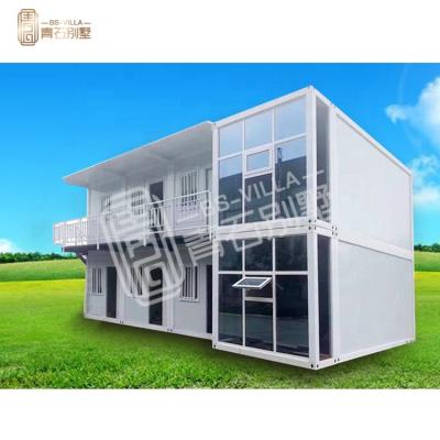 China Eco - Friendly Smart Home Prefab Lightweight Steel Frame Pavilion Garden Studios For Living Or Rent for sale