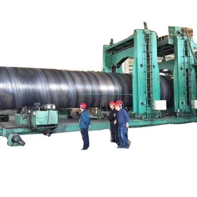 China Energy Supply Pipe Carbon Steel Pipe Machine Helical Welded Spiral Welded Steel Pipe Making Mill for sale