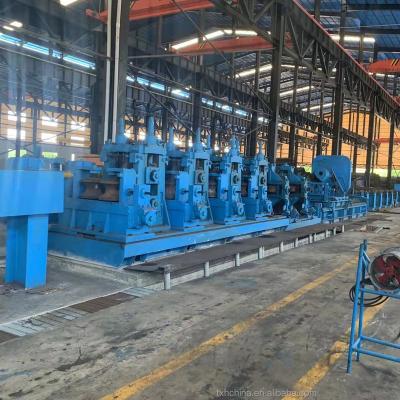 China Energy supply tube mill erw seam pipe machine production pipe high frequency welded straight line for sale