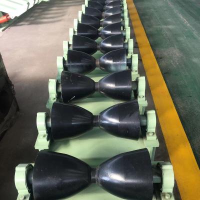 China Carbon Steel Tube Conveyor / Conveyor Roller For Steel Pipe for sale