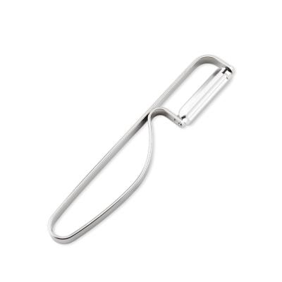 China Potato Stocked Stainless Steel Peeler and Swivel Ultra Sharp Blade Vegetable Peeler for Kitchen for sale