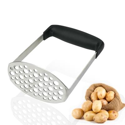 China Viable Potato Masher and Crusher Stainless Steel Potato Masher Crusher Kitchen Instrument for sale