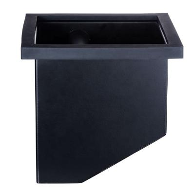 China Sustainable Bottomless And Anti-Slip Coffee Trash Can With Swipe Bar For Bartender for sale