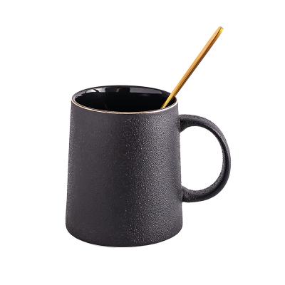 China Sustainable Cup 330 Ml Black Europe Style Reusable Cup for sale