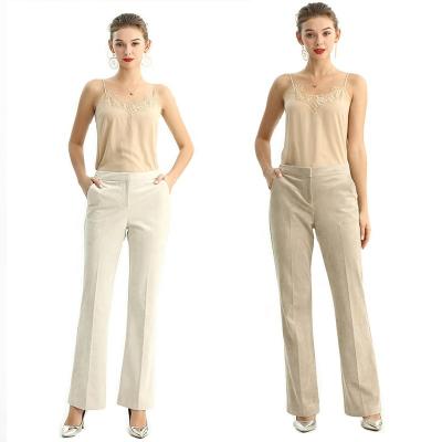 China P131 Anti-Wrinkle Designs Ladies Formal Pants Casual Women Pants Trousers Lady Casual Trousers for sale