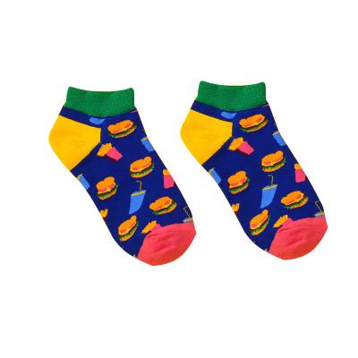 China Breathable Women's Socks - Ankle Cut Low Cut No Show Footie Casual Sport Athletic Girls Socks in Colorful Patterns for sale