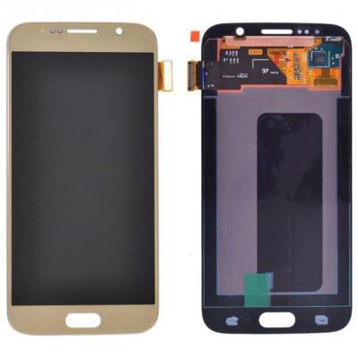 China Original Super Amoled LCD Touch For Samsung S6 LCD , For Samsung Galaxy S6 G9200 LCD With Touch Screen Assembly Without Dead Pixel for sale