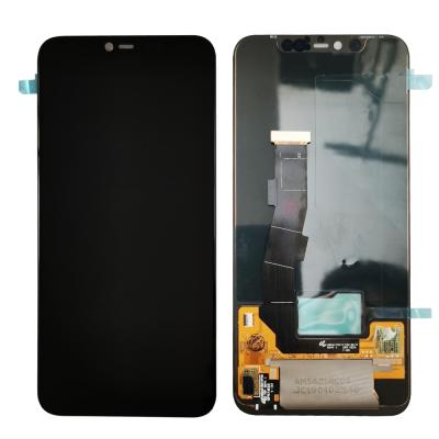 China Super Amoled LCD IPS For MI 8 Pro LCD Touch Display With Digitizer Fringerprint Assembly for sale