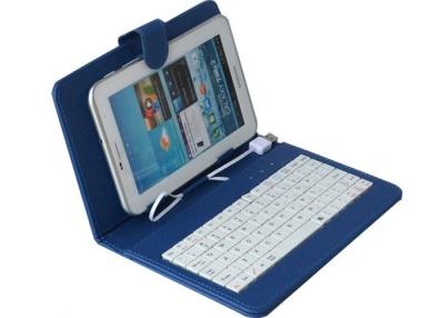 China Removable Bluetooth Tablet Keyboard Cases In Black / Red / Pink / White / Blue / Purple for sale