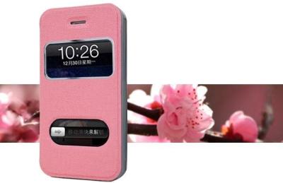 China Detachable Iphone Leather Case With Window for Apple Iphone 5 Ultra Slim for sale