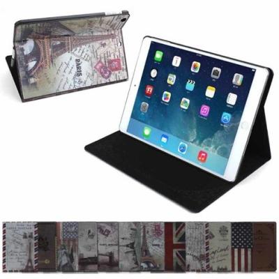 China Non - toxic Stand PU Leather Folio Protective Ipad Case Cover For Ipad Mini 3 for sale