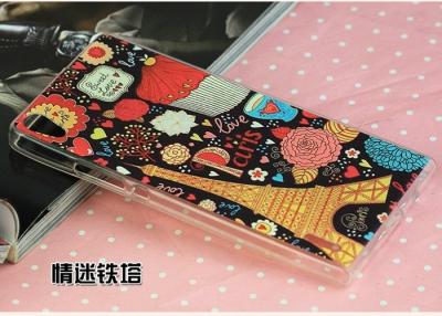 China Personalized Soft TPU Huawei Phone Cases / Cartoon Cell Phone Protective Cases for sale