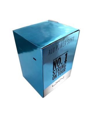 China Cardboard Color Printed box Blue Corrugated Case for Goods Packing for sale