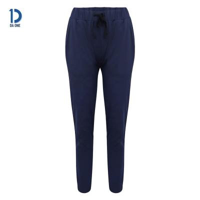 China Fit Breathable Light Weight Loose Breathable Women Plus Size Navy Blue Comfortable Sweatpants 9965 for sale