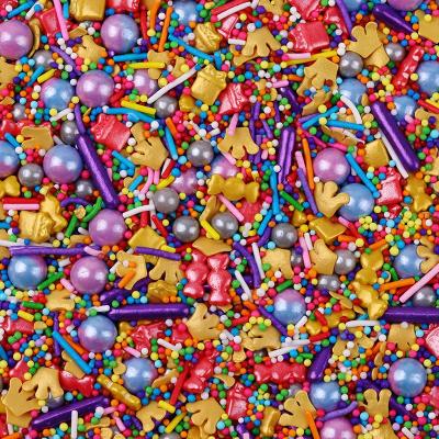 China Mixed Cake Sprinkles Valentine's Day Festival Event New Design Sugar Pearls Candy Sugar Beads For Bakery Decoration for sale