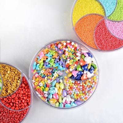 China Love Bakery Wholesale Colorful Mixed Sugar Sprinkles For Bakery Decoration Ingredients LB-AS6-2 for sale