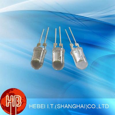 China High Bright Pure White Lightning Power 0.5W 5mm Super Bright Dip Led Diode With RoHS Compliant 05W580EW6C for sale