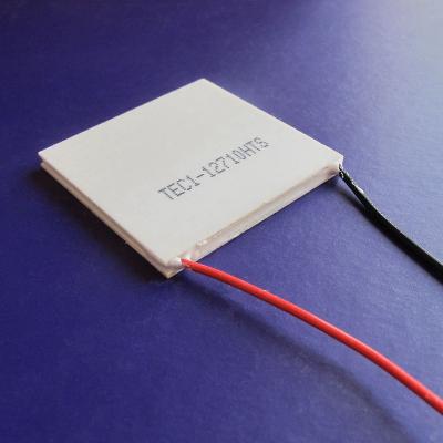 China Peltier Cooling TEC1-12710HTS 40*40mm 12V Refrigerator HB Small Semiconductor Thermoelectric Cooler for sale