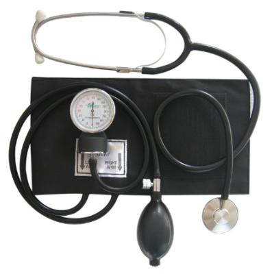 China Wholesale Hospital/Aneroid Manual Sphygmomanometer Metal Blood Pressure Monitor with Stethoscope MC-50A for sale