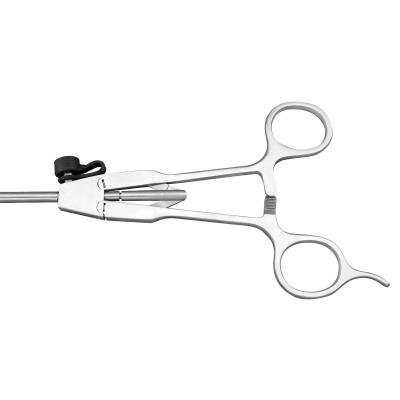 China Plastic GSA1028 O Shaped Laparoscopy Needle Holder / Reusable Laparoscopic Needle Holder for sale