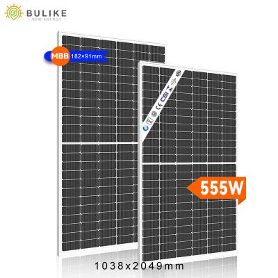 China Hot Sale 535W 540W 545W 550W 555W 182MM Aquaman Mono Series Monocrystalline Solar Modules M10 Solar Panel 182*91mm for sale