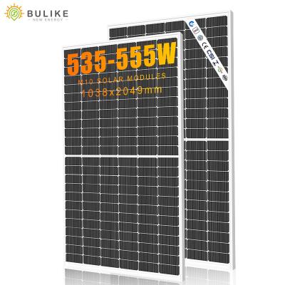 China Aquaman Cheap Solar Series M10 Modules Price 535W 540W 545W 550W 555W 182MM Solar Panel Mono 182*91mm for sale