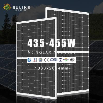 China High efficiency mono solar panel 435w 440w 445w 450w 455w solar panel cost made in china with cheap price from home for sale