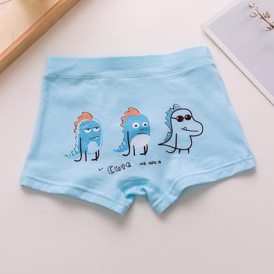 China Wholesale Hot Cute Antibacterial Cartoon Boys Boxer Shorts Asian Korean Boy Teen Underwear for sale