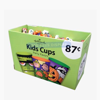 China Advertising High Quality Customized Recyclable Paper Candy Bin for sale