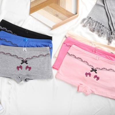 China Women's Comfortable Breathable Underwear Corner Pure Cotton Antibacterial Women's Favor Price Promotion Factory Underwear Four for sale