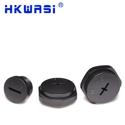 China Nylon Customized High Quality Nylon Plug IP68 Waterproof Plug M32 Threaded Screw Plug for sale