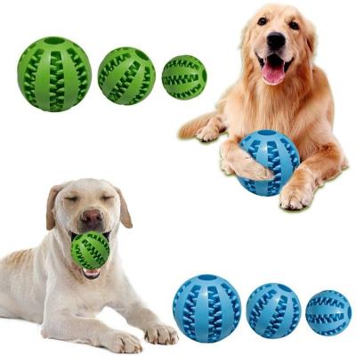 China OEM ODM Viable Pet Molar Slotted Sounding Toy Molar Cleaning Pet Dog Toy Ball Chew Dog Ball Dog Entertainment Toy for sale