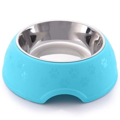 China Hot Sale High Quality Viable Dog Food Bowl Stainless Steel Dog Cats Stainless Steel Dog Bowls for sale