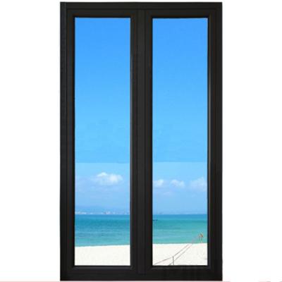 China Minimalist manufacturers wholesale custom broken bridge door aluminum alloy flat glass inside and outside the door for sale