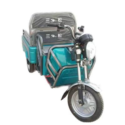 China Factory sale cargo tricycle electric mobility unisex adult passenger and cargo dual-use electric tricycle for sale